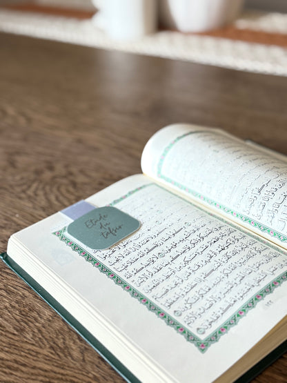 Lot de 5 Marque-Pages Coran